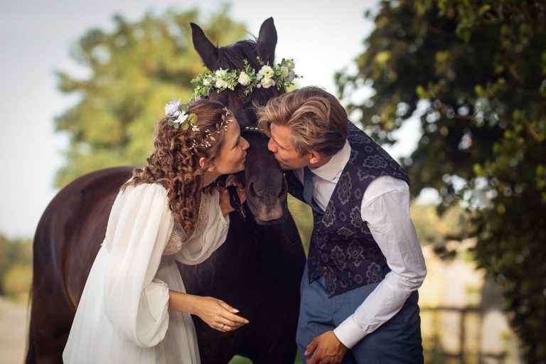 Heiraten mit Pferd
