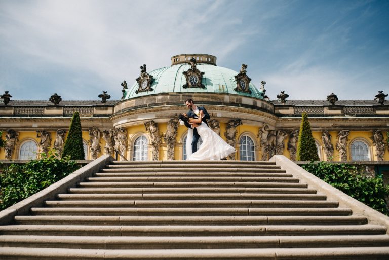 Foto von Steven Ritzer am Schloss Sancoussi Potsdam
